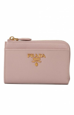 Кожаная ключница Prada