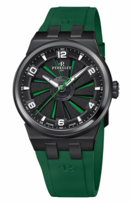 Часы Turbine Titanium Green Perrelet