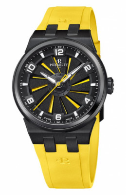 Часы Turbine Titanium Yellow Perrelet